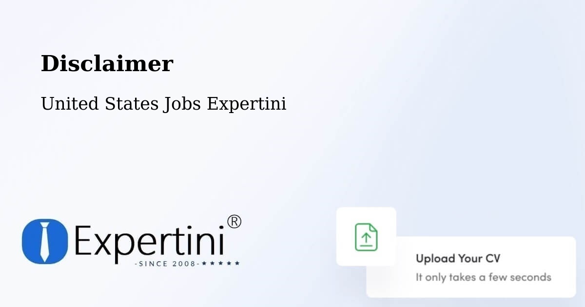 Disclaimer – Beloit - United States Jobs Expertini